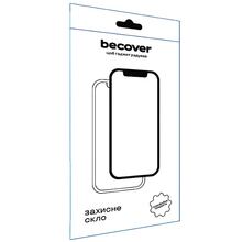 Захисне скло BECOVER 10D для Apple iPhone 15 Plus Black (711330)