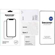 Защитное стекло BECOVER Xiaomi Redmi Note 13 Pro 5G 10D Black (711378)