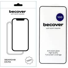 Харьков - Защитное стекло BECOVER Samsung Galaxy S23 SM-S911 10D Black (711517)