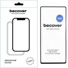 Защитное стекло BECOVER Google Pixel 7 10D Black (711489)