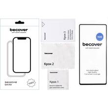 Защитное стекло BECOVER Google Pixel 7 10D Black (711489)