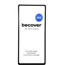 Защитное стекло BECOVER Google Pixel 7a 10D Black (711490)