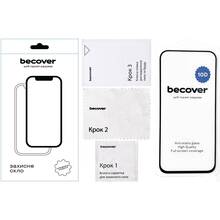 Захисне скло BECOVER Google Pixel 8a 10D Black (711491)