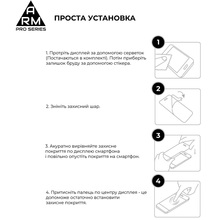 Захисне скло ARMORSTANDART Pro для Realme GT 7 Black (ARM83931)