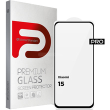 Захисне скло ARMORSTANDART Pro для Xiaomi 15 Black (ARM82376)
