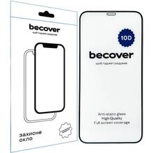 Кривой Рог - Защитное стекло BECOVER Apple iPhone XR 10D Black (711511)