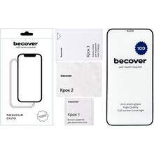 Защитное стекло BECOVER Apple iPhone XR 10D Black (711511)