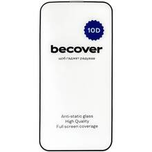 Защитное стекло BECOVER Apple iPhone 13 10D Black (711513)