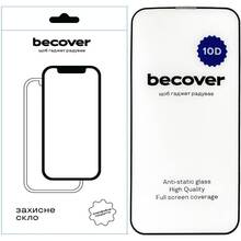 Защитное стекло BECOVER Apple iPhone 13 10D Black (711513)