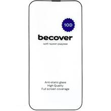 Захисне скло BECOVER Apple iPhone 13 Pro Max 10D Black (711515)