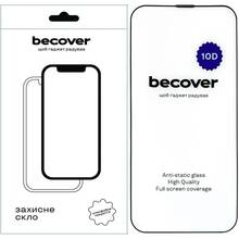 Кривий Ріг - Захисне скло BECOVER Apple iPhone 13 Pro Max 10D Black (711515)
