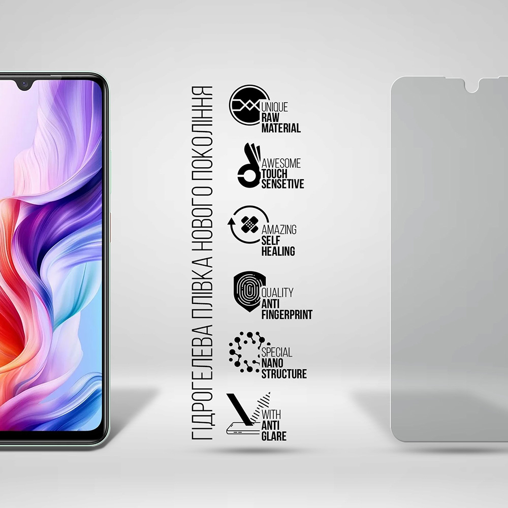 Гідрогелева плівка ARMORSTANDART Matte для ZTE Nubia V70 Max 4G (ARM86135) Сумісність за моделлю ZTE Nubia V70 Max