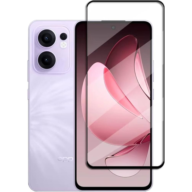 Защитное стекло POWERPLANT Full screen для OPPO Reno13 FS 5G Black (GL605245)