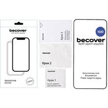 Захисне скло BECOVER CMF для Nothing Phone 1 10D Black (713571)