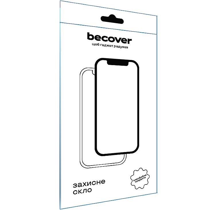 Захисне скло BECOVER EDGE для Xiaomi Redmi Note 13 Pro Plus 5G Black (713579) Тип скло
