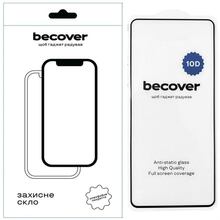 Защитное стекло BECOVER 10D для Google Pixel 6 Black (711866)
