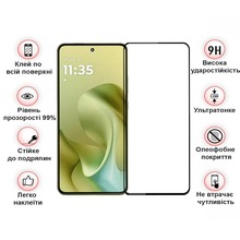 Защитное стекло BECOVER для Motorola Moto G86 Black (713727)