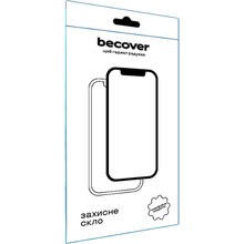 Защитное стекло BECOVER для Motorola Moto G86 Black (713727)