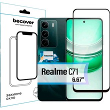 Харків - Захисне скло BECOVER для Realme C71 Black (713728)
