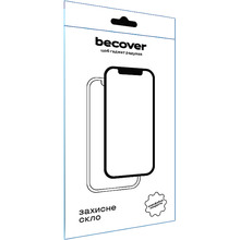Захисне скло BECOVER Samsung Galaxy XCover7 Pro SM-G766B 10D Black (713554)