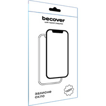 Захисне скло BECOVER 10D для Nubia V70 Black (713555)