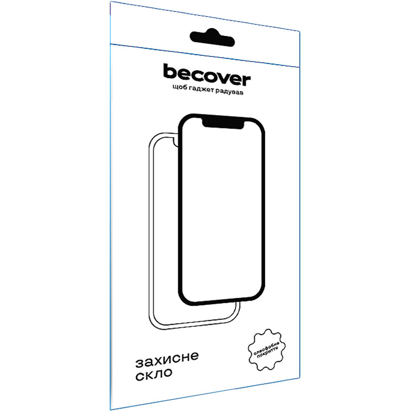 Внешний вид Защитное стекло BECOVER 10D для Nubia V70 Design Black (713556)