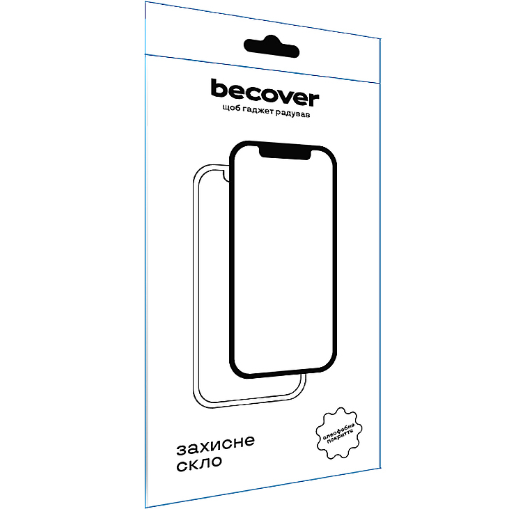 Защитное стекло BECOVER для Tecno Spark Go 2025/ Pop 9 4G (KL4h) Black (713682) Совместимость по модели  TECNO Pop 9 4G (KL4h)