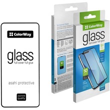 Защитное стекло COLORWAY для Samsung Galaxy S25 FE 9H FC Glue black (CW-GSFGSG731-BK)