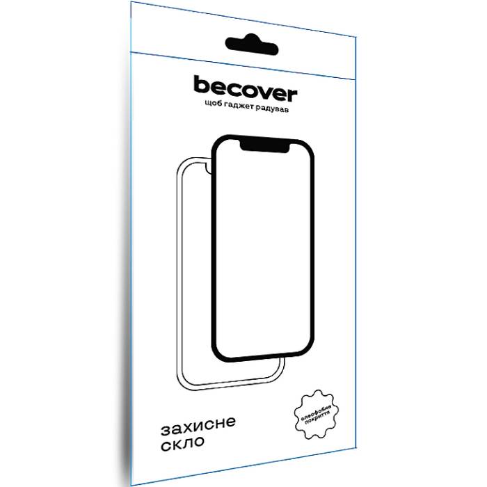 Захисне скло BECOVER Oppo Reno13 F 5G 10D Black (713634) Колір чорний