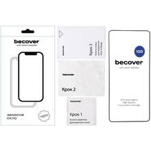 Захисне скло BECOVER Oppo Reno13 F 5G 10D Black (713634)