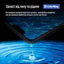 Захисне скло COLORWAY 9H FC Glue для Realme 12 4G Black (CW-GSFGR124G-BK)
