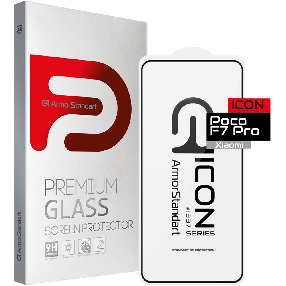 Захисне скло ARMORSTANDART Icon для Xiaomi Poco F7 Pro (ARM80410)