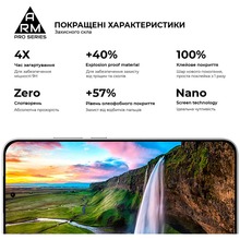 Защитное стекло ARMORSTANDART Pro для Xiaomi Poco F7 Black (ARM86943)