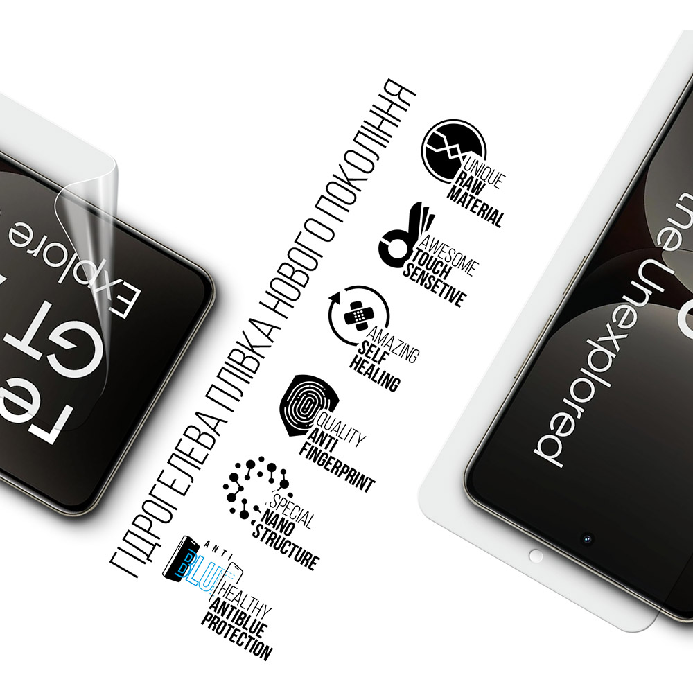 Захисна плівка ARMORSTANDART Anti-Blue для Realme GT 7T 5G (ARM83951) Сумісність за моделлю Realme GT 7T 5G