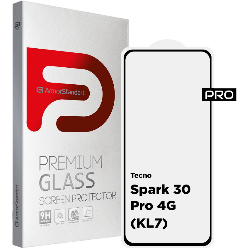 Захисне скло ARMORSTANDART Pro для Tecno Spark 30 Pro 4G (KL7) (ARM83308)