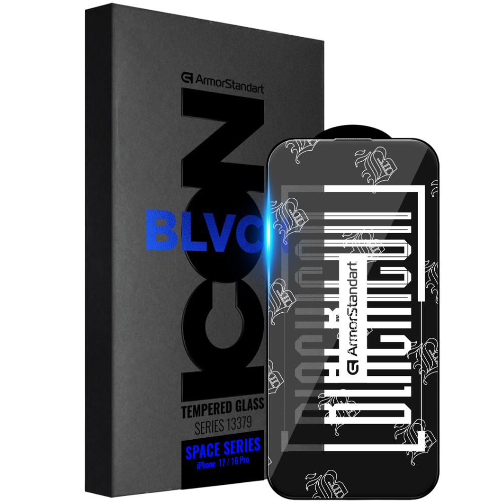 Защитное стекло ARMORSTANDART Space Black Icon для Apple iPhone 17/16 Pro (ARM86386) Защитное стекло ARMORSTANDART Space Black Icon для Apple iPhone 17/16 Pro (ARM86386)
