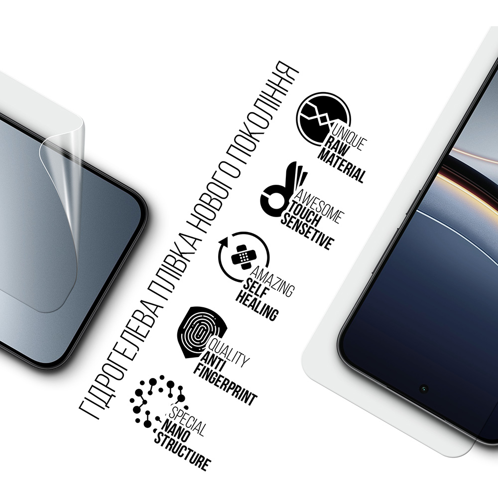 Гідрогелева плівка ARMORSTANDART для Xiaomi Poco F7 (ARM80331) Сумісність за моделлю Poco F7