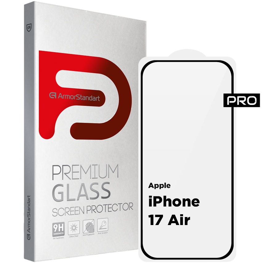 Защитное стекло ARMORSTANDART Pro для Apple iPhone 17 Air (ARM86211)