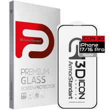 Захисне скло ARMORSTANDART Icon 3D для Apple iPhone 17/16 Pro (ARM86213)