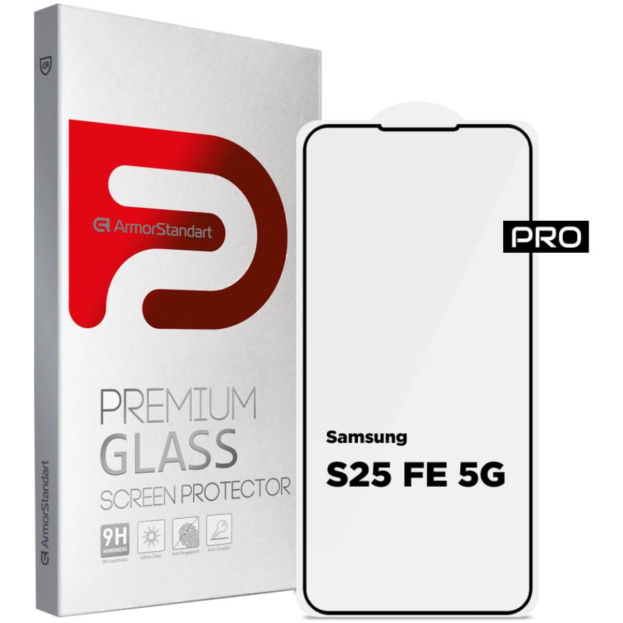 Защитное стекло ARMORSTANDART Pro для Samsung S25 FE 5G (ARM86149)