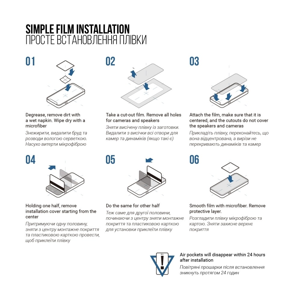 Захисна плівка ARMORSTANDART для Samsung A07 4G Matte (ARM86497) Олеофобне покриття True