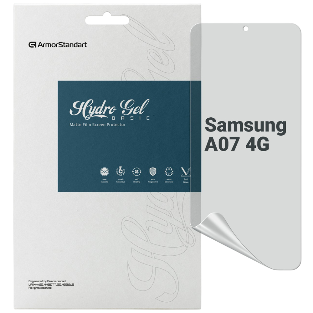Захисна плівка ARMORSTANDART для Samsung A07 4G Matte (ARM86497)