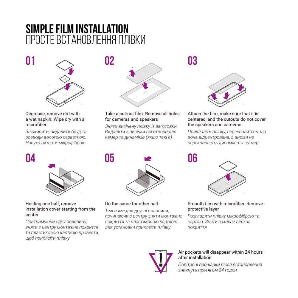 Гидрогелевая пленка ARMORSTANDART Anti-Blue для OPPO A5 4G / A5 5G / A5m 4G (ARM87397) Совместимость по модели  OPPO A5 2025