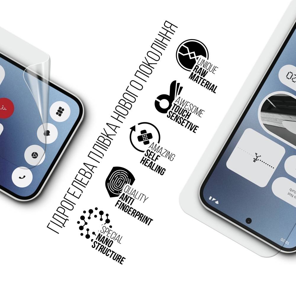Гидрогелевая пленка ARMORSTANDART для Nothing Phone (3) (ARM87830) Совместимость по модели  Nothing Phone (3)