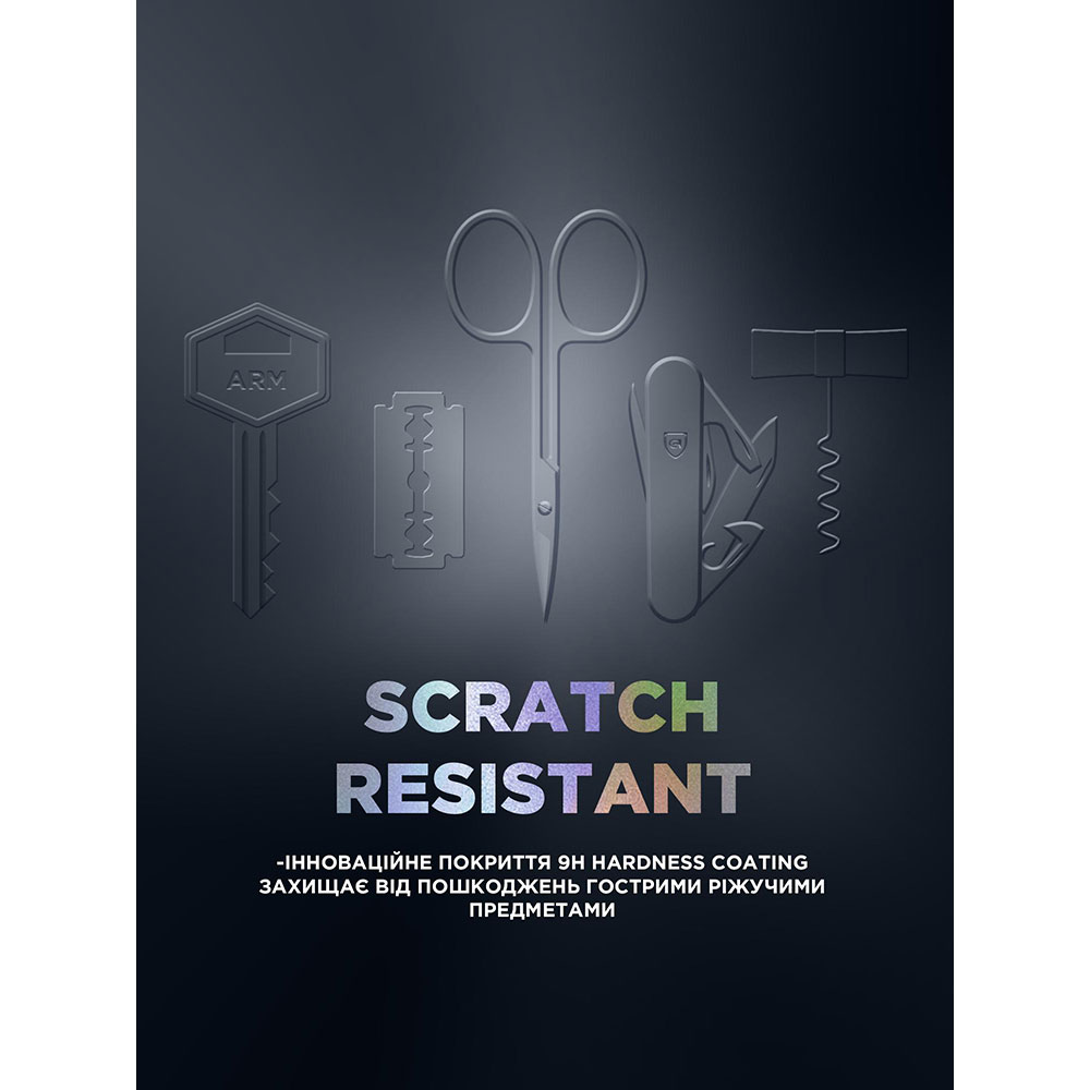 Захисне скло ARMORSTANDART Supreme Plus Black Icon для Apple iPhone 17 (ARM87860) Покриття глянець