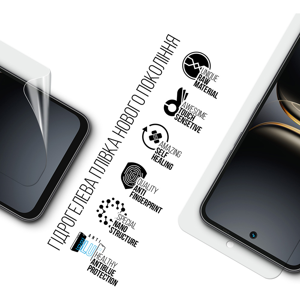 Гидрогелевая пленка ArmorStandart Anti-Blue для Tecno Spark Go 2 4G (ARM87123) Совместимость по модели  TECNO Spark Go 2