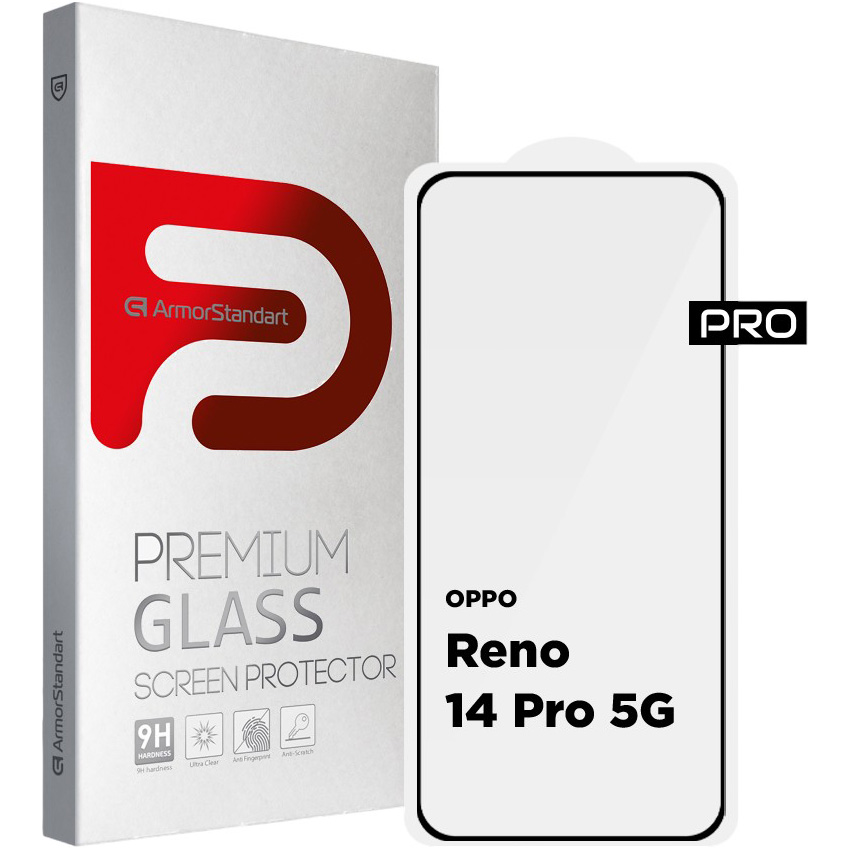 Захисне скло ArmorStandart Pro для OPPO Reno14 Pro 5G (ARM87131)