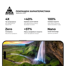 Защитное стекло ARMORSTANDART Pro для Apple iPhone 17 Pro (ARM86412)