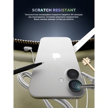 Защитное стекло для камеры ARMORSTANDART Supreme BI для iPhone 17 Black (ARM86442)