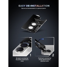 Защитное стекло для камеры ARMORSTANDART Supreme BI для iPhone 17 Silver (ARM86443)